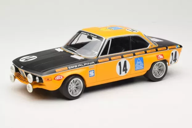 Minichamps Bmw 2800 Cs N Alpina 14 Winner 24h Spa 1970 H.kelleners G.huber 1:18 155702714